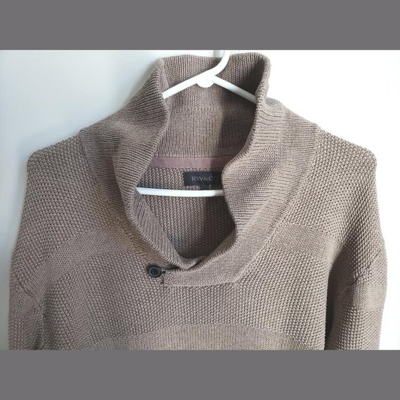 RW&CO Shawl Collar Sweater - Picture 4 of 9